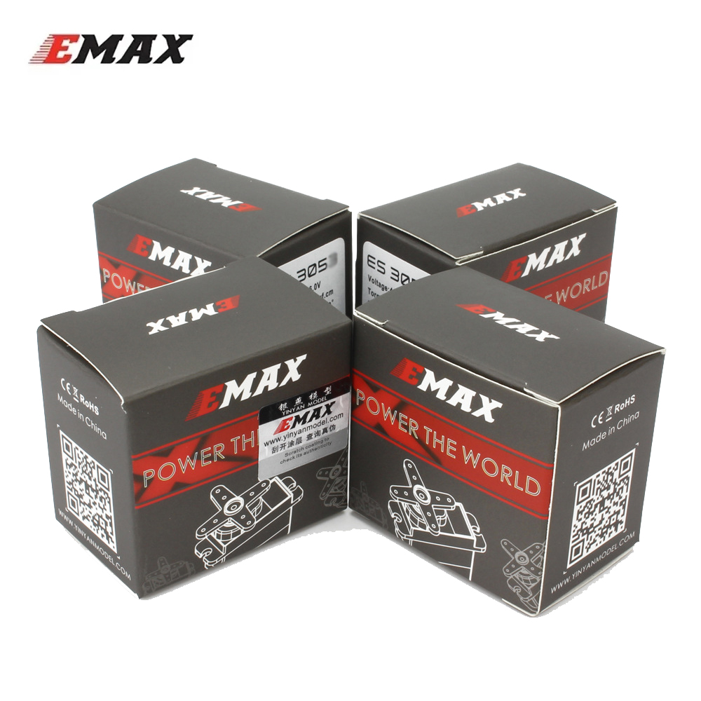 Rc Helicopter Servo - 4 szt. EMAX ES3054 ES3004 ES3001