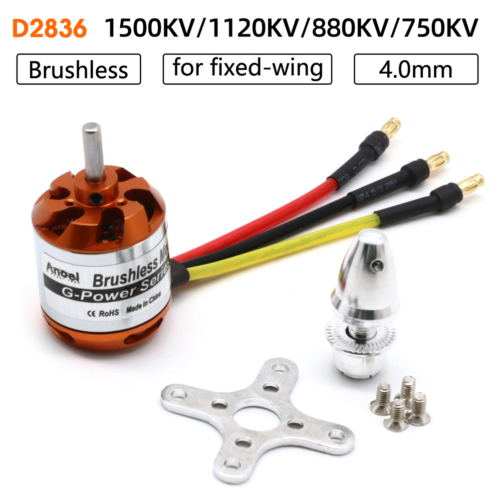 Silnik RC D2836 750KV 1500KV 8 – Rc Helicopter Motor recenzja i cena