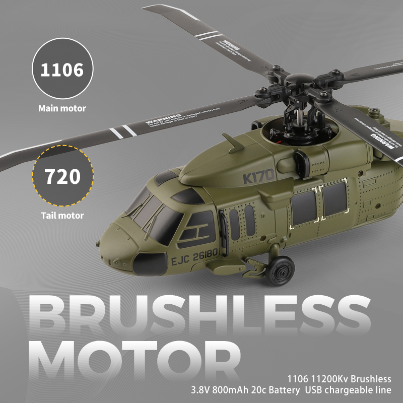 Helikopter RC UH-60L bezszczot – Rc Helicopter Gyro recenzja i cena
